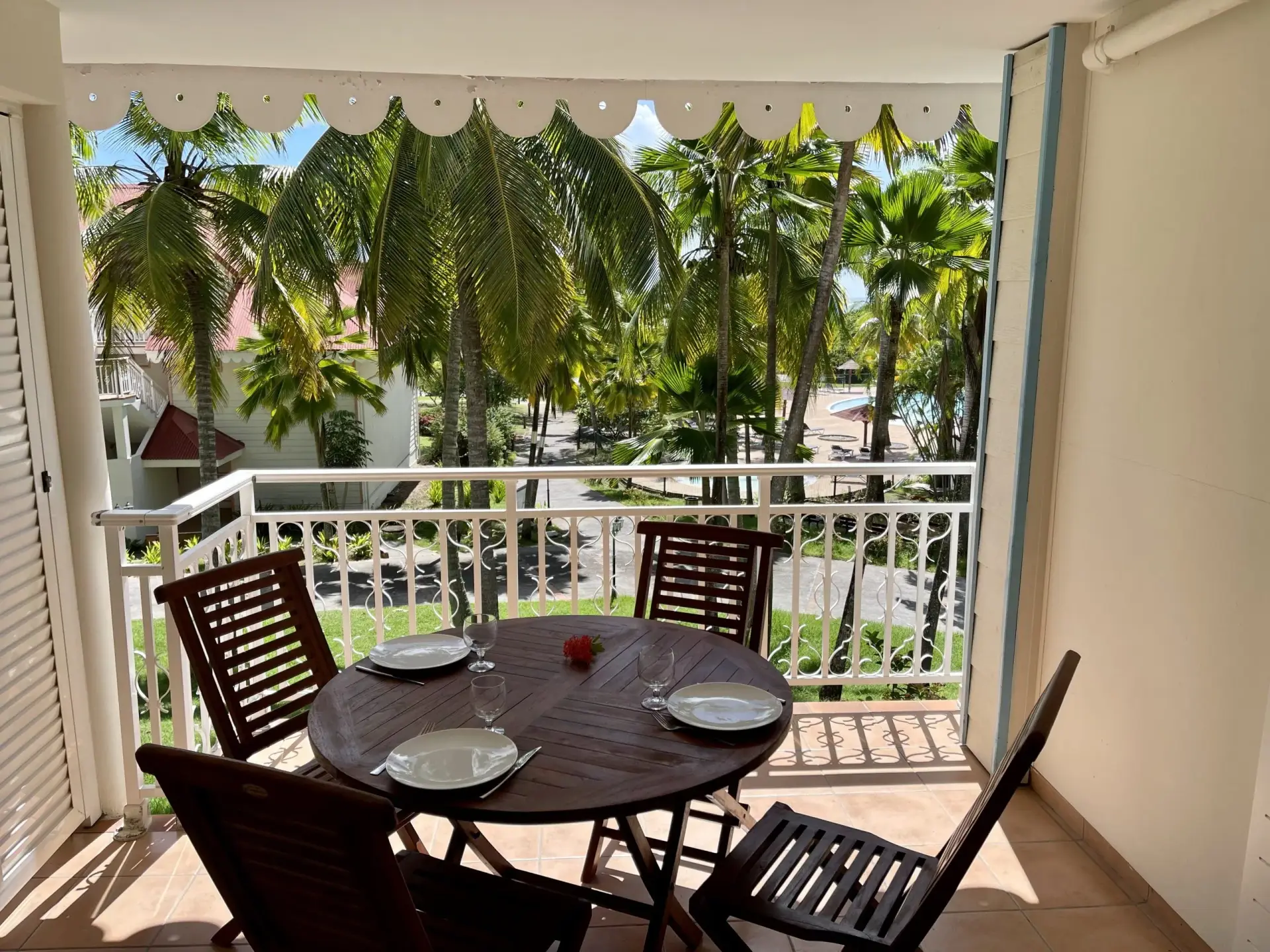 Maracudja 1112 - Vue du balcon