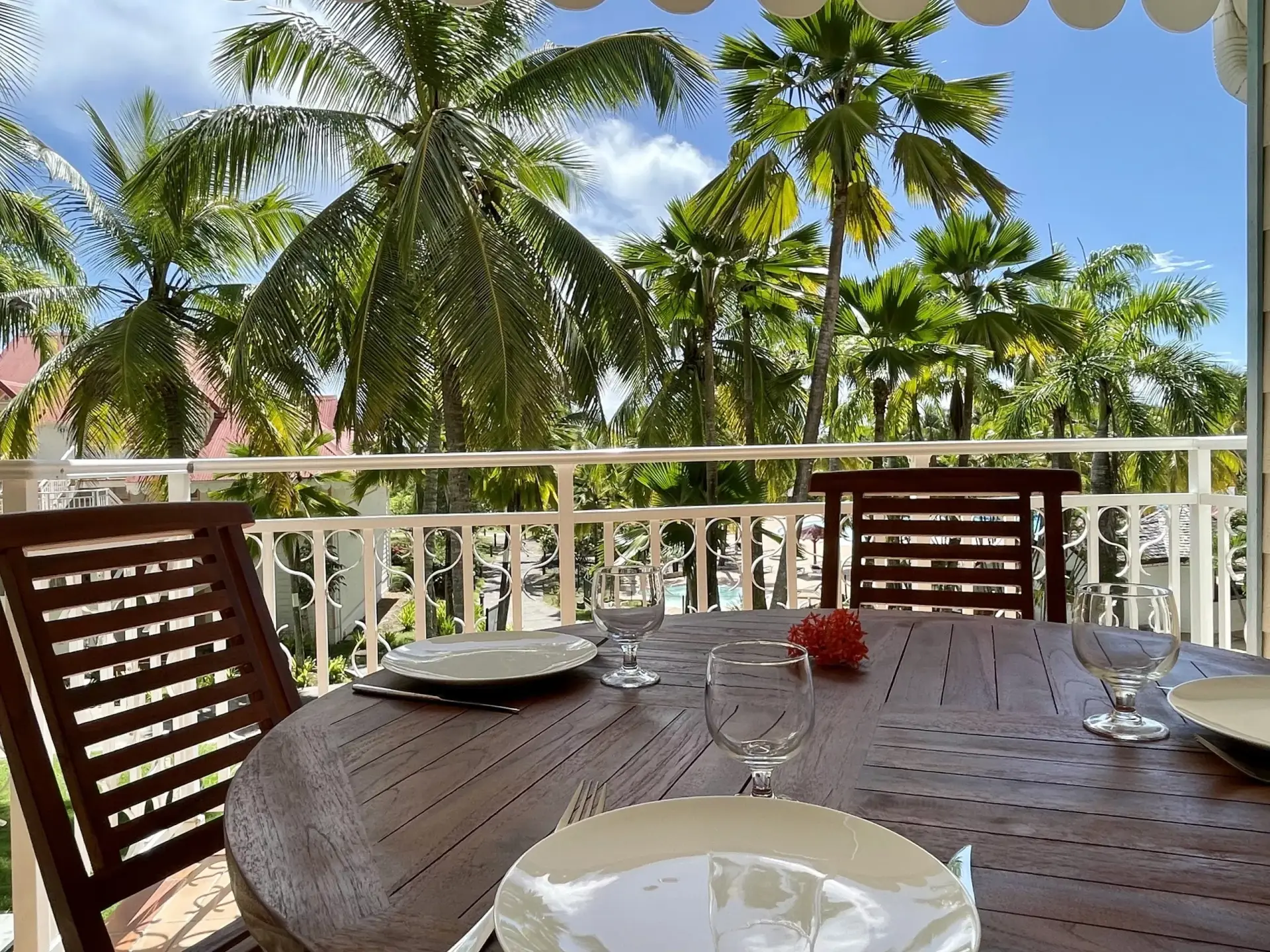 Maracudja 1112 - Vue du balcon