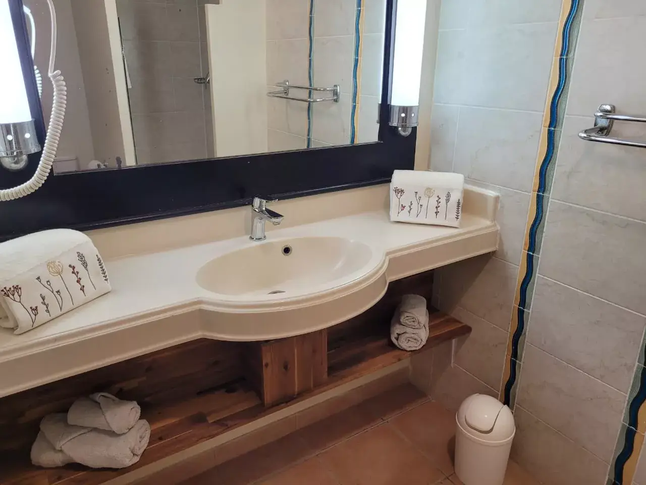 Aouara 1304 - Salle de bain avec douche et wc