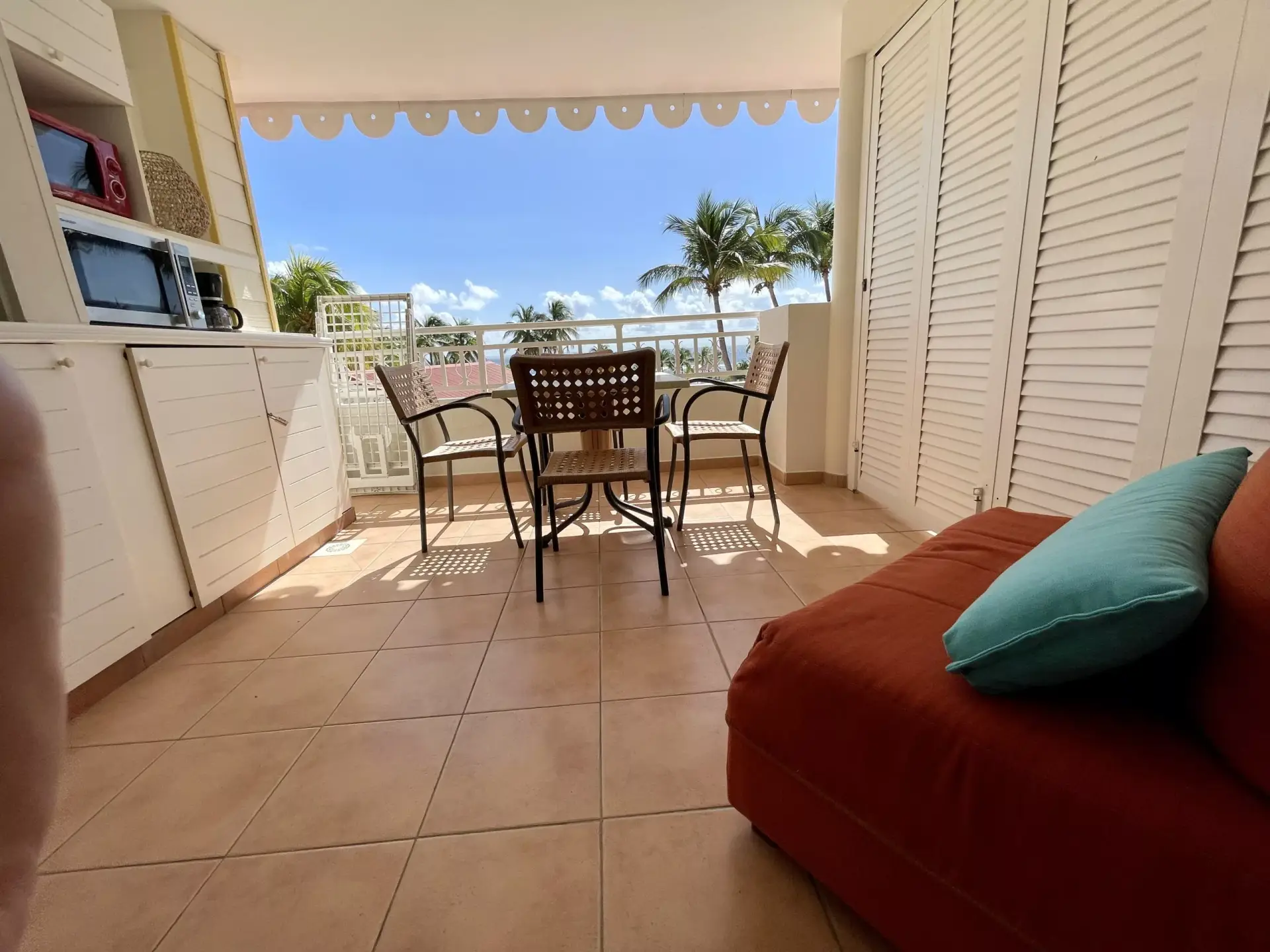 Barbadine 1010 - vue balcon